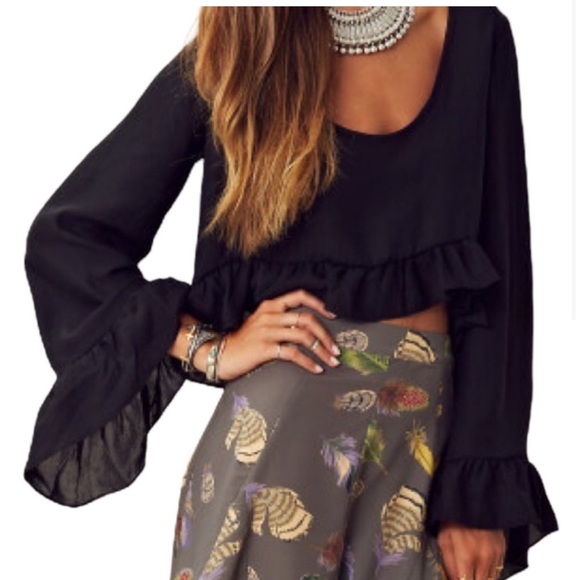 Show me your MuMu - Horton Ruffle Top - Picture 2 of 3